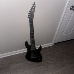 7 string LTD MH17 guitar with Fender amplifier bundle