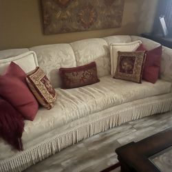 Cream Sofa Set