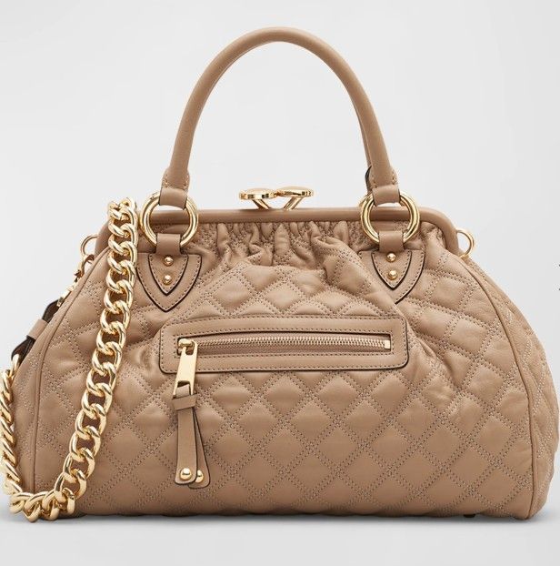 Marc Jacob Quilted Leather Stam Bag