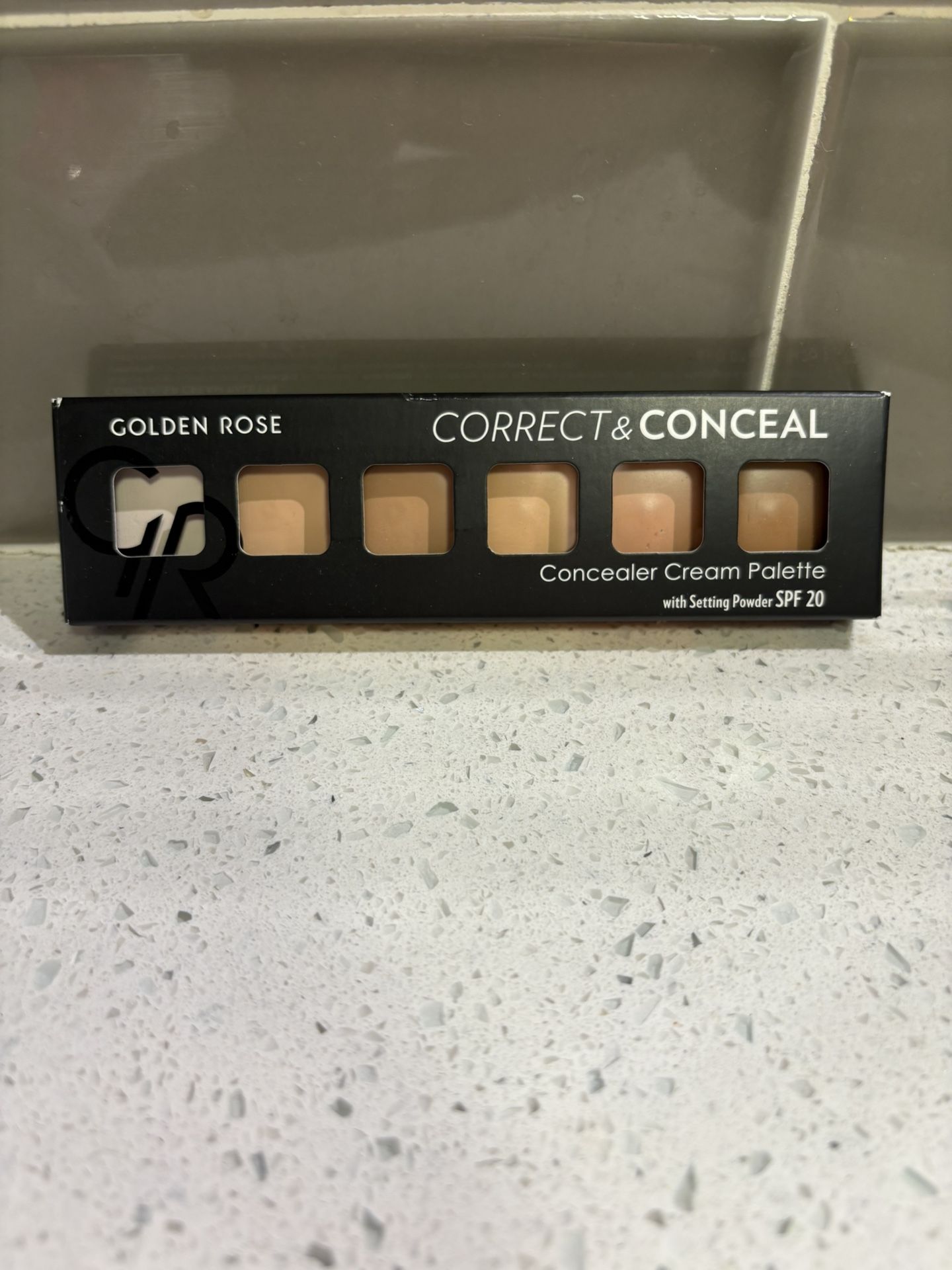 Cream Conceal And Correct Palette
