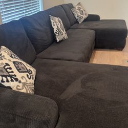 Huge three-piece couches