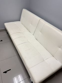 FREE Reclining leather sofa .