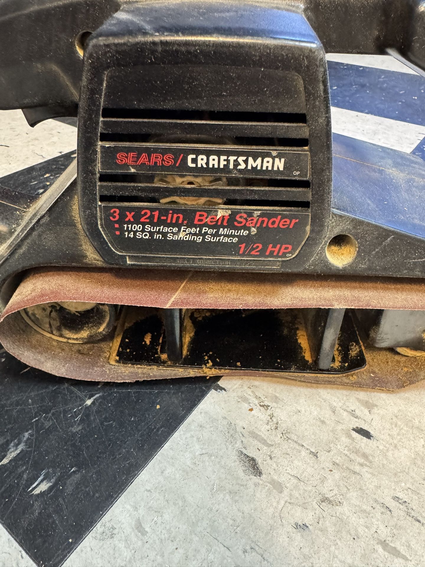 CRAFTSMAN CORDED BELT SANDER
