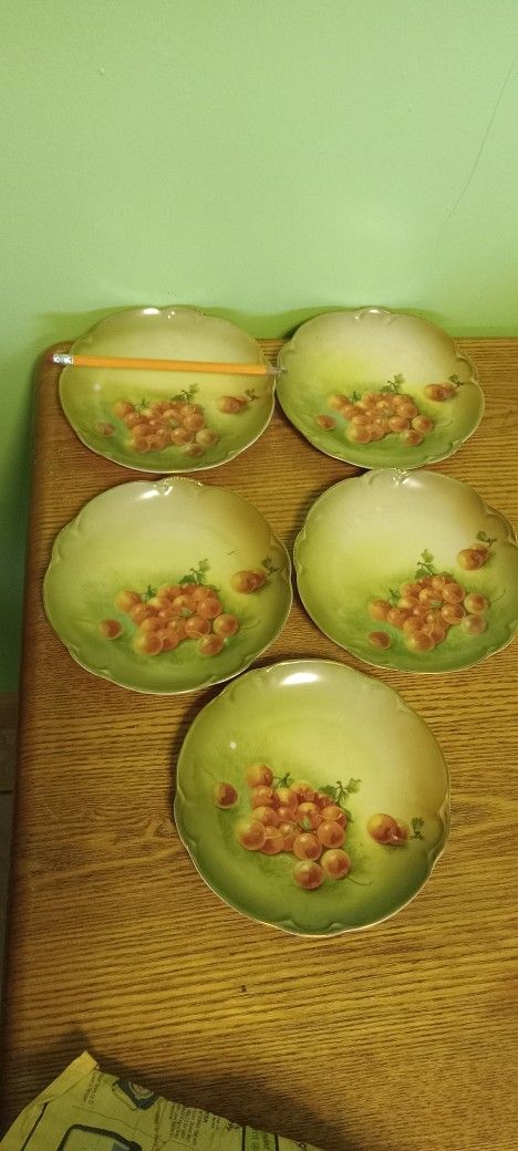 Hand Painted Desert Dishes, Beautiful...