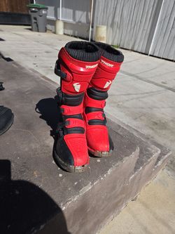 Thor Youth Dirt Bike Boots size 7