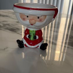 Cute Santa Candy Bowl