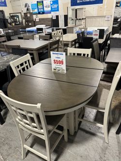 BRAND NEW DINING SET (table and chairs)!! SHOP NOW - PAY LATER!! NO CREDIT CHECK FINANCE AVAILABLE!!