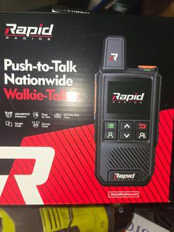 4 Rapid Nationwide Walkie Talkies