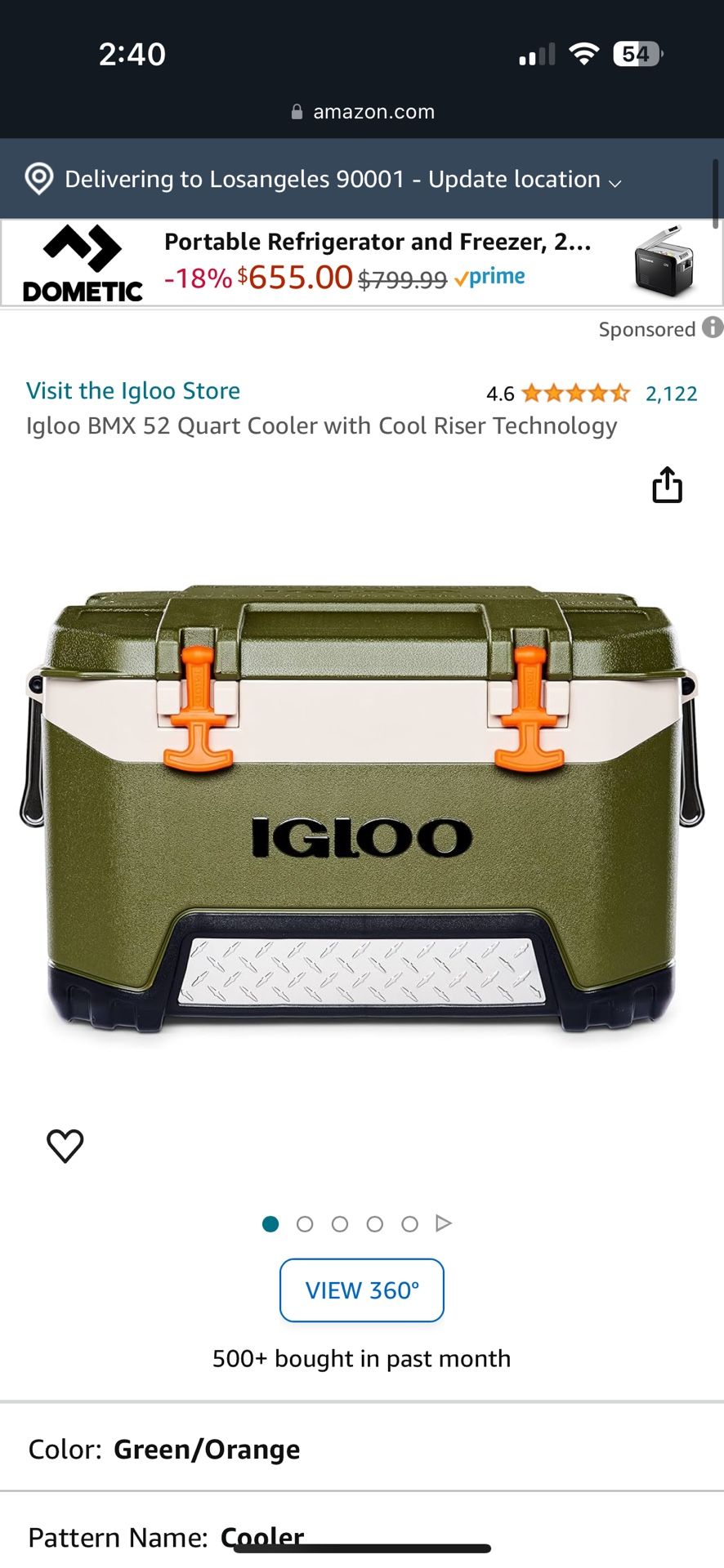 Igloo Cooler
