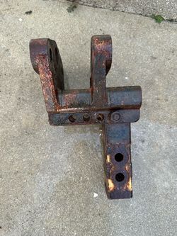 Heavy Duty Steel Trailer Hitch Drop Bracket