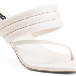 Puff Cross Band Sandal