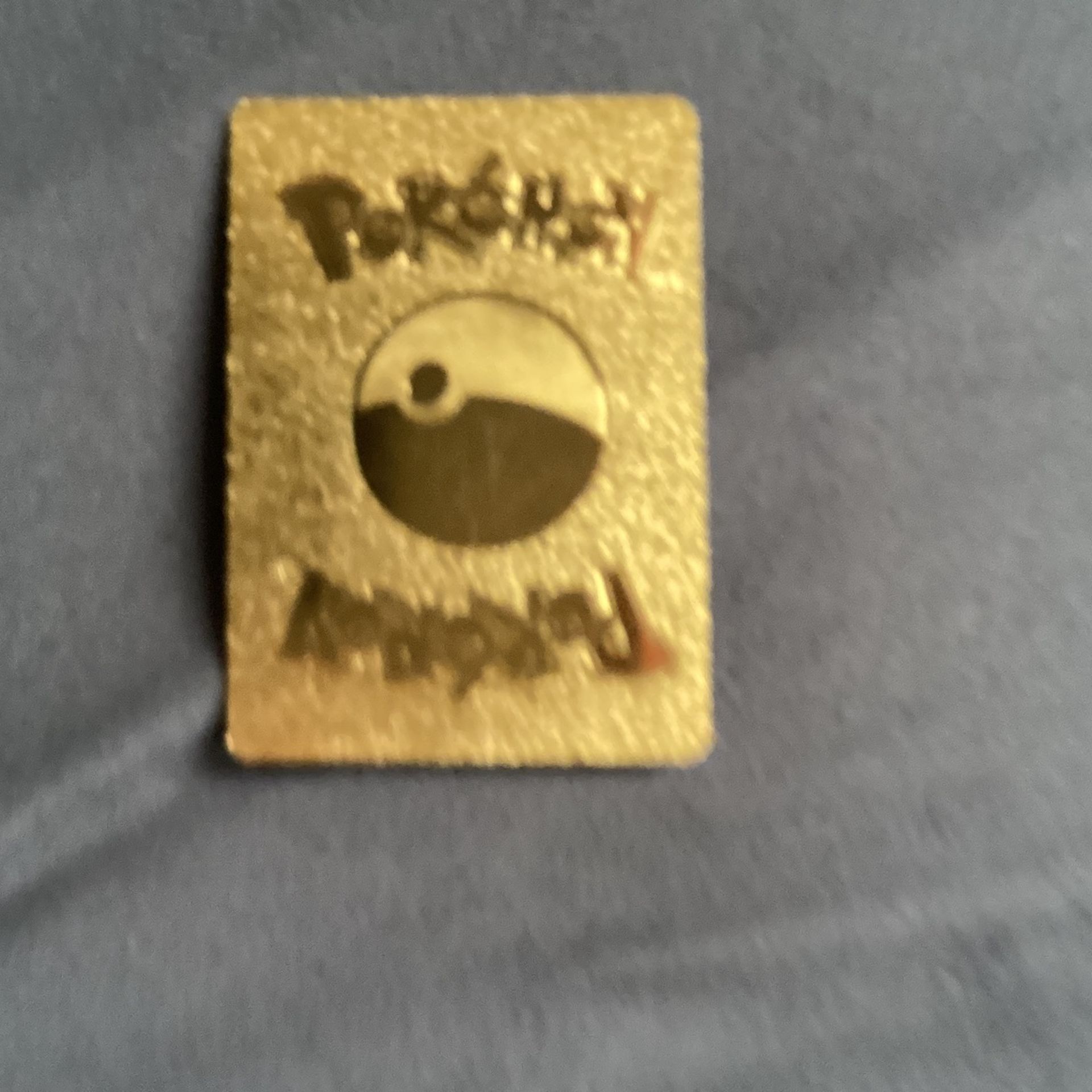 Pokémon Card Pikachu