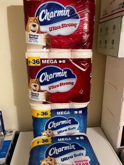 Charmin toilet paper bundle  2 for $20