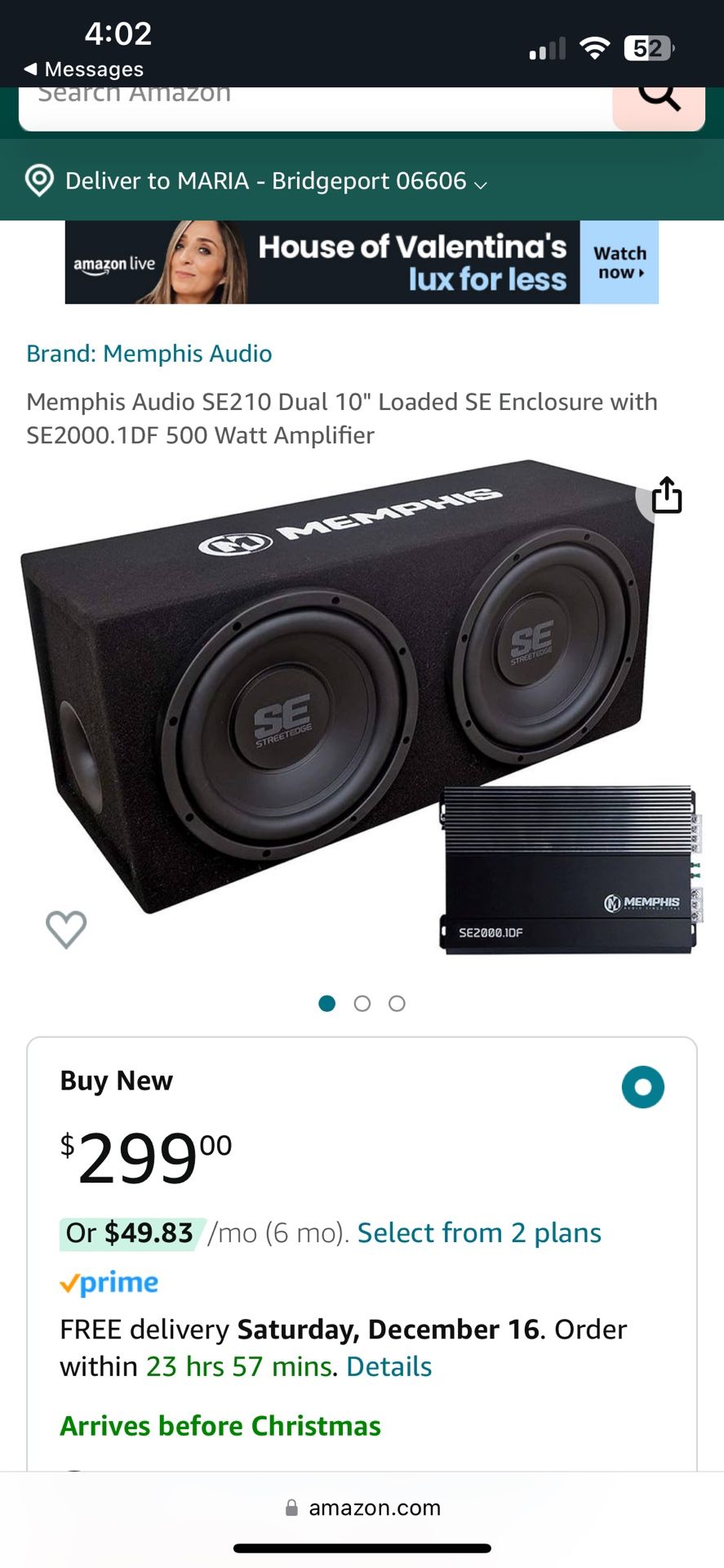 Memphis Audio amplifier