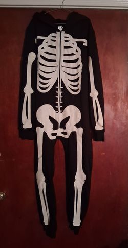 Adult Cozy unisex skeleton costume size S &  M