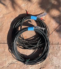 8awg stranded copper 50 ft each cut