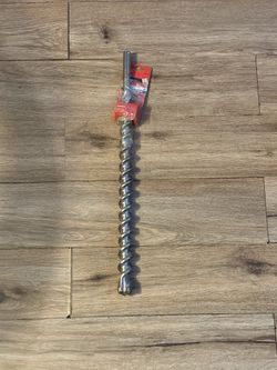 Milwaukee 1-3/8 in. x 23 in. 4-Cutter SDS-MAX Carbide Drill Bit