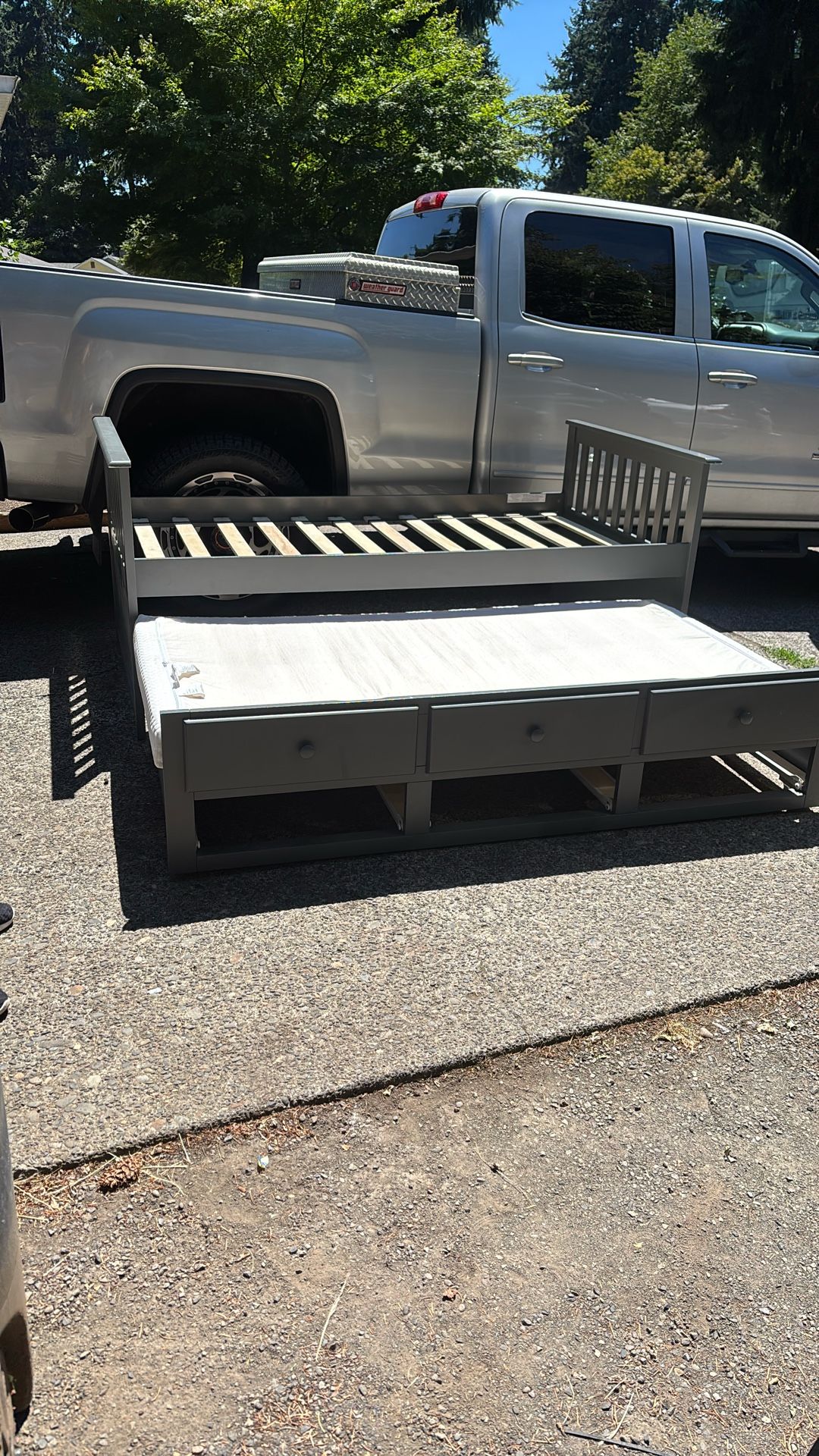 Twin Bed With Pull Out Bed