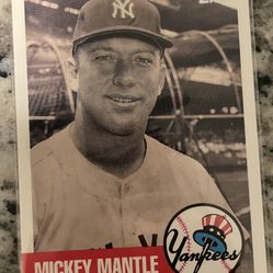 Mickey Mantle 2007 Topps Card #MMS29