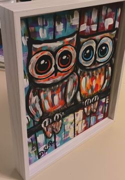 Owls, Two of a Kind!