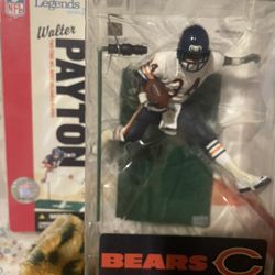 2006 McFarlane NFL Football Legends Series 2 Walter Payton White VARIANT