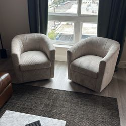 Swivel Accent Chairs