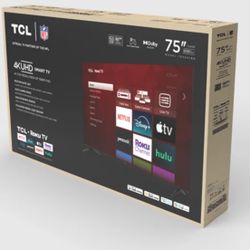 75in TCL Smart TV