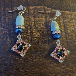 Turquoise + Drop Earrings