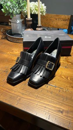 **New**Vince Camuto Women's Sedna Dress Loafer Pump, Black, 9.5
