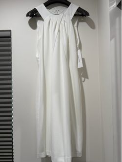 Calvin Klein halter dress.