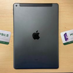 Unlocked Black iPad 7 32gb 10.2” LTE