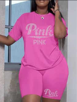 Pink Outfit Available In XL