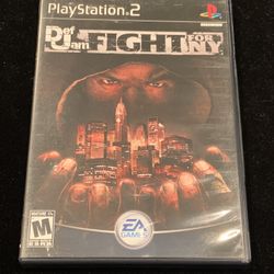 Def Jam Fight for NY (PlayStation 2 PS2) COMPLETE CIB  BLACK LABEL Post Nintendo Era 