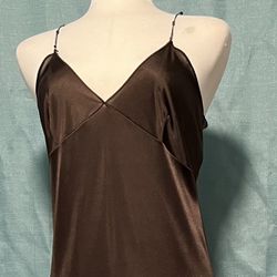 Y2K Vintage Slip Dress with wire straps