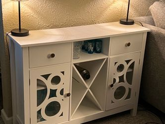 sideboard buffet medium white