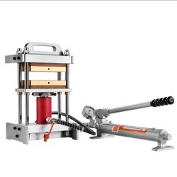 12-Ton Rosin Press with Pump