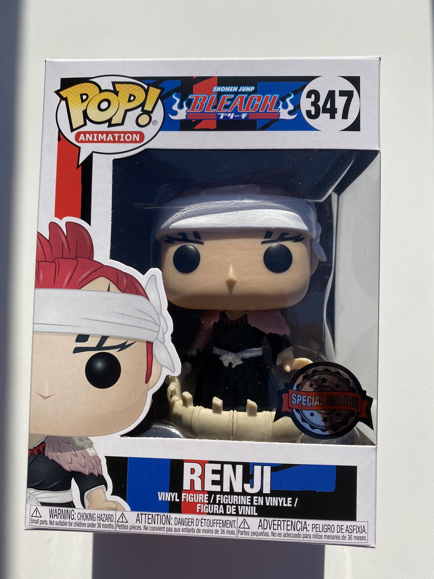 Bleach Renji Funko Pop 347 SE Sticker