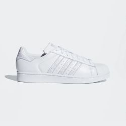 Mens Adidas Superstar Shoes BD7429 Cloud White/Purple Glow/Cloud White Sale