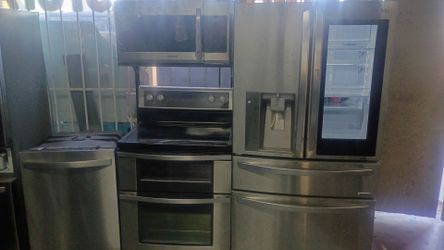 Stainless steel appliances