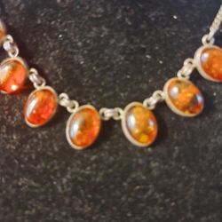 Vintage Amber Necklace 