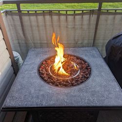 Steel Propane Fire Pit w/o Tank - $225 (Bothell/Woodinville)

