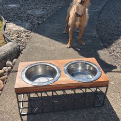 Dog Bowl Holder