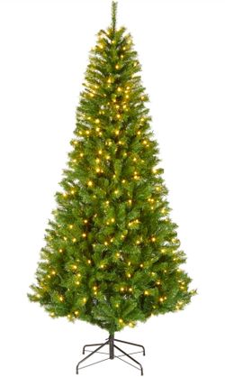 7.5 ft Pre-Lit Artificial Christmas Tree