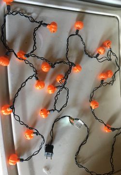 Light up pumpkins