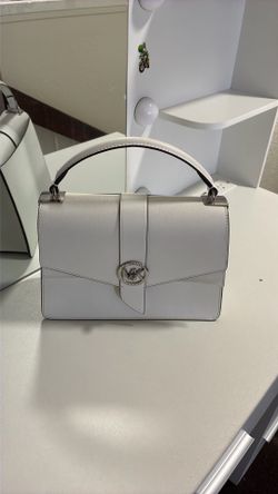White Michael Kors Handbag.