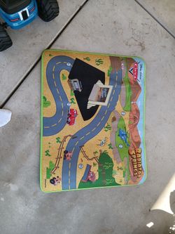 Cars little rug