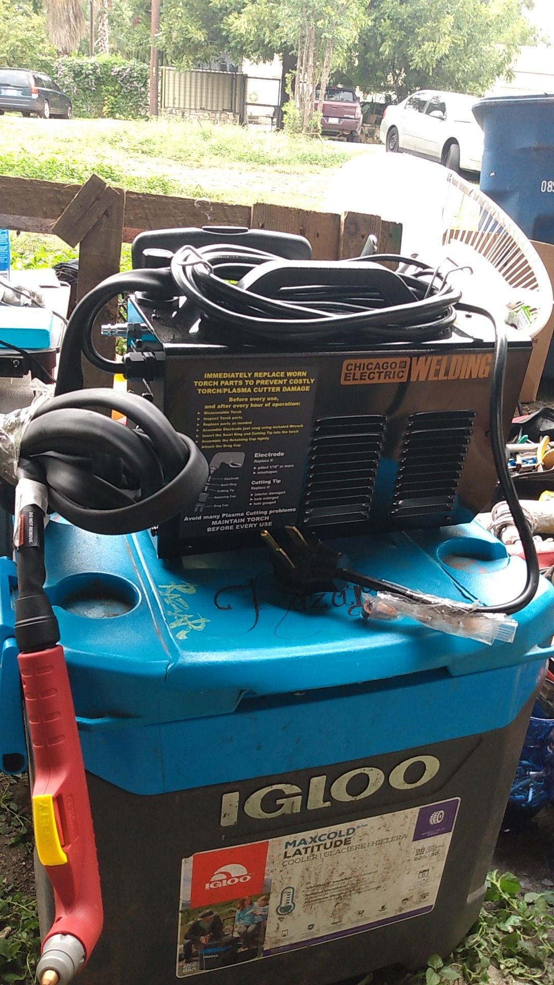 Chicago electric welding plasma cutting torch