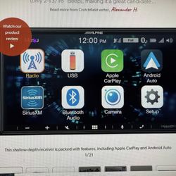 Alpine ILx-W650 Apple CarPlay and android 7inch full screen head unit