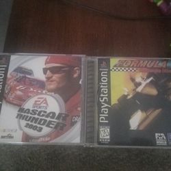  Two PlayStation Games 