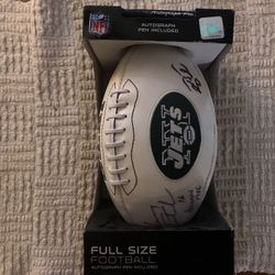 Tim Tebow & Vinny Testeverde NY Jets Autographed Football